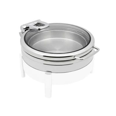 Biradlı Grv-5025 Lüx Yuvarlak Chafıng Dısh 5,5 L