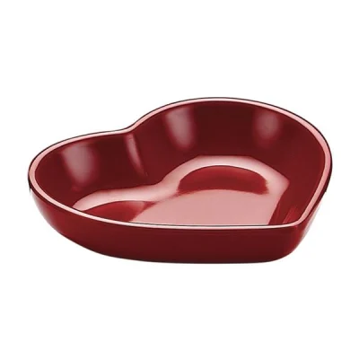 Biradlı Brd-517604 Açık Büfe Minimalist 8X7X1,5 Cm Kalpli Kırmızı