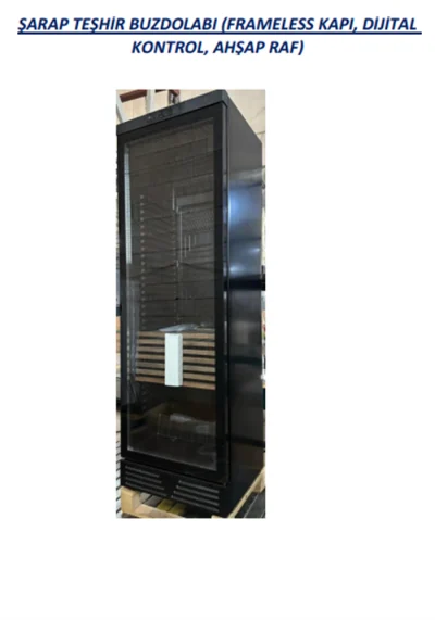 Coldera CL 380 WDL Ditital Şarap Teşhir Buzdolabı