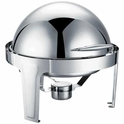Epinox CDC-6 Chafing Dish Roll Top Yuvarlak Çorbalık 6 L