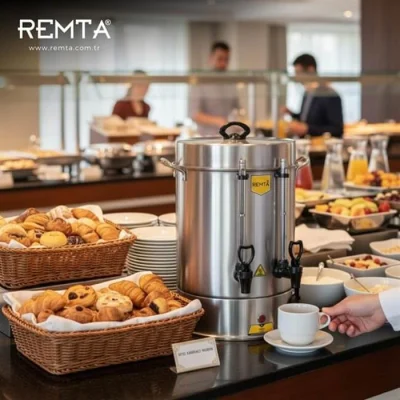 Remta R13 Standart 120 Bardak Kapasiteli 12 lt Çay Makinesi