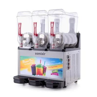 Samixir 12 + 12 + 12 L Slush Triple Allure Buzlu İçecek Dispenseri Inox