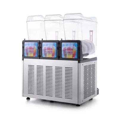 Samixir 12 + 12 + 12 L Slush Triple Buzlu İçecek Dispenseri Inox