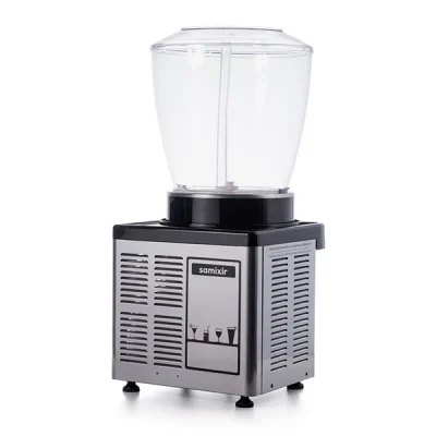 Samixir 22 L Panoramik Fıskiyeli Soğuk İçecek Dispenser Analog Inox