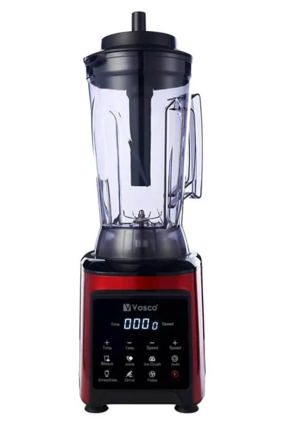 VOSCO VHS-360C Dijital Bar Blender Pro XL (8 Bıçak) Kırmızı