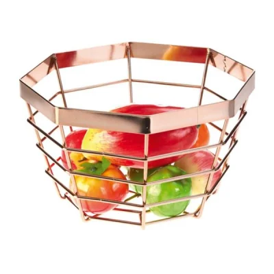 Biradlı Brd-Hw168-Bakır Tel Meyvelik Bakır Ø23x14 Cm