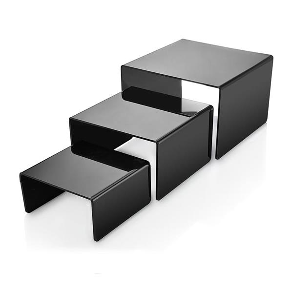 Biradlı Brd-Zg-03 Açık Büfe Pleksi Teşhir Standı 20X20X10