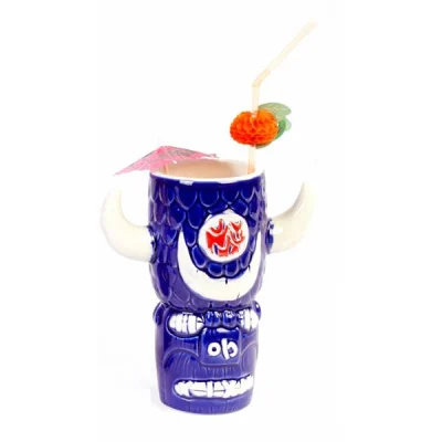 Biradlı Grv-20215 Seramik Tiki Mug 8x18,5 Cm 610 Cc