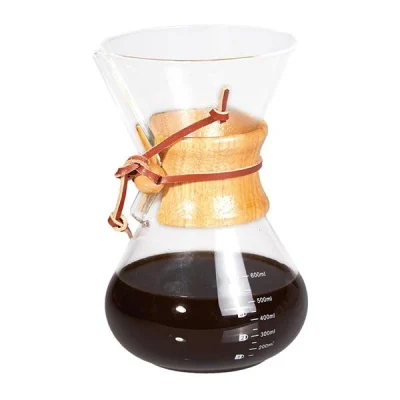 Biradlı Grv-312 Cam Kahve Demleme 600Ml
