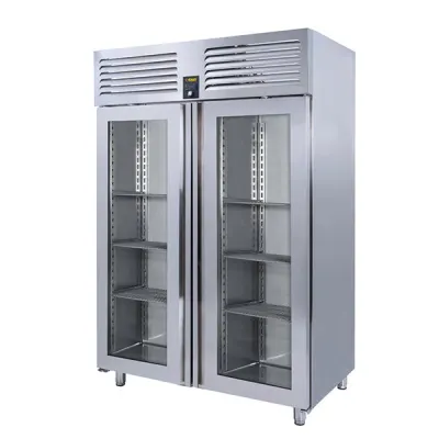 Gast DTCB1200 Dikey Tip 2 Cam Kapılı Snack Buzdolabı