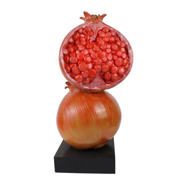 Biradlı Grv-G124 Dekoratif İkili Nar 21x19x52 cm