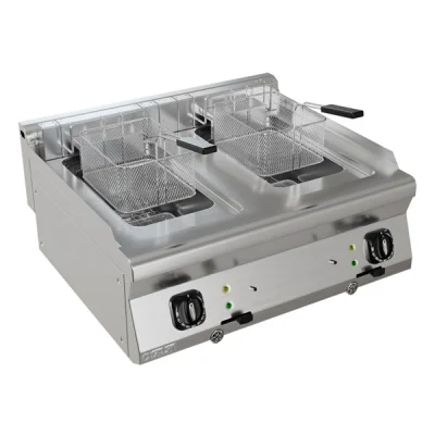 Gast 7FE80 80 lık Tahliyeli Fritöz 800x700x300