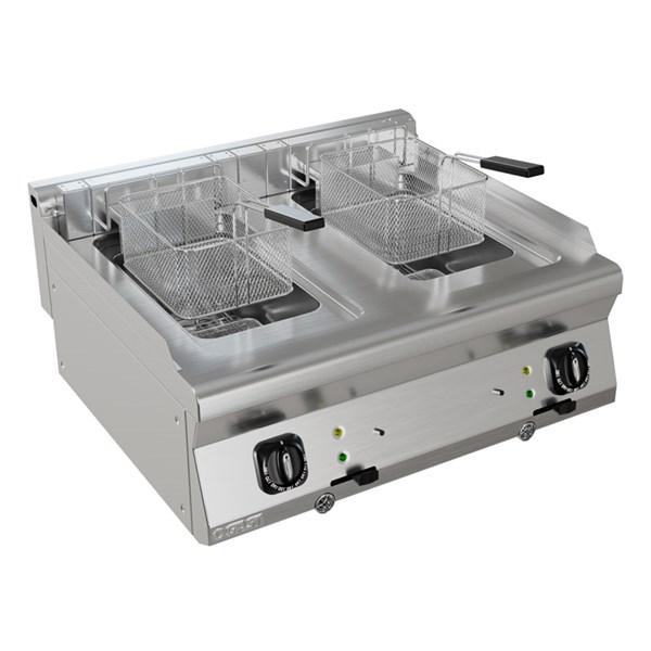 Gast 7FE80 80 lık Tahliyeli Fritöz 800x700x300