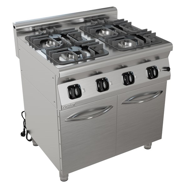 Gast 9OCG480 4 lü Ocak Gazlı 800x930x850