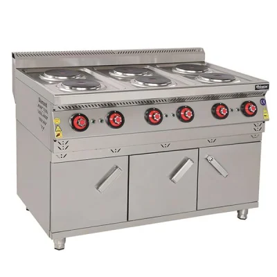 Himaksan DOE 1278 6Lı Elektrikli Ocak