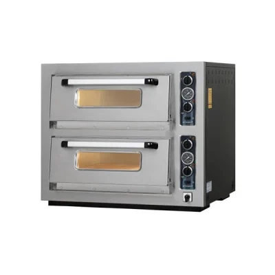 Maksan Po-502T Çift Katlı Göstergeli Pizza Fırını 615 X 615 mm