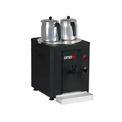 Omake 3 Demlikli Şamandıralı Çay Kazanı 40 Lt Siyah CAY01.E11.0040