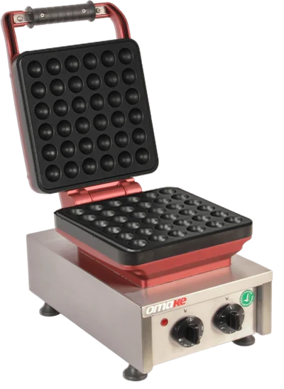 Omake Balls 36 Model Zamanlayıcılı Manuel Waffle Makinesi