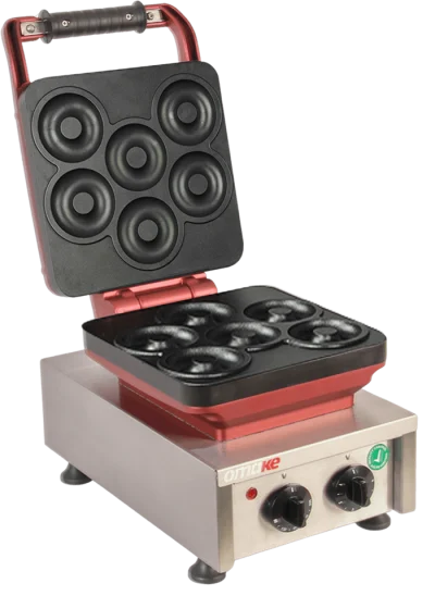 Omake Donut Zamanlayıcılı Manuel Waffle Makinesi