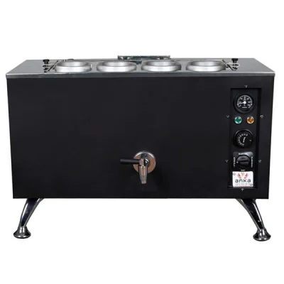 Anka 4 Demlikli Black Pro Elektrikli Çay Makinesi