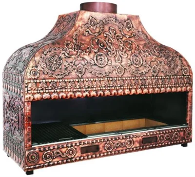 Anka Bakır Pro Kapalı Izgara 200x60x120