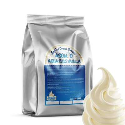 Aromio Aqua Plus Vanilyalı Soft Dondurma Tozu (1100 Gr)