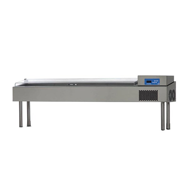 Öztiryakiler Pzc 54 Yuksek Plexıglass Kapaklı  Pizza Hazırlık Ünitesi