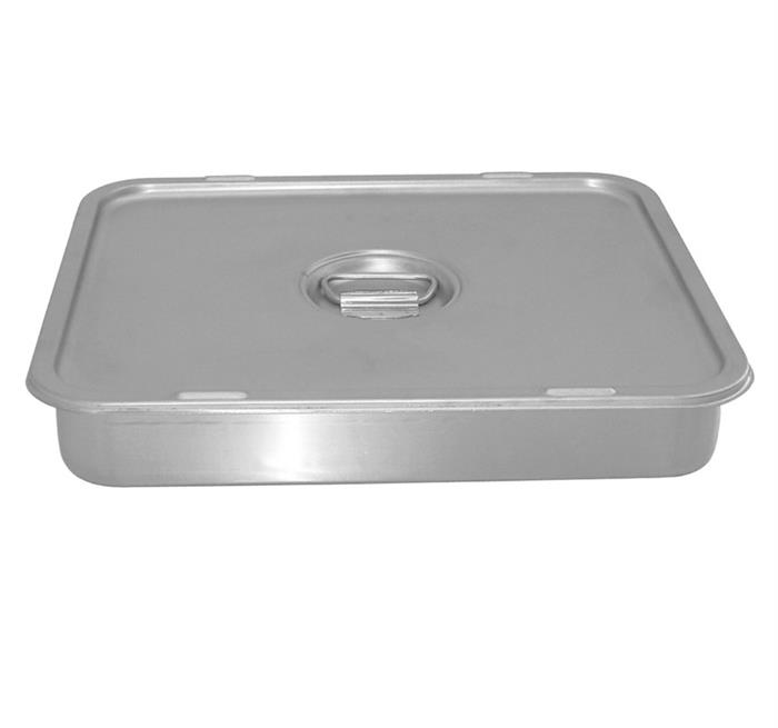 PRES BASKI TEPSİ KAPAKLI 0,80 MM SAPSIZ 40*50*5