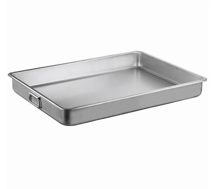 PRES BASKI TEPSİ KAPAKSIZ 0,80 MM SAPLI 50*70*8