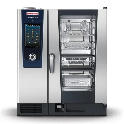 Rational İcombi Classic Buhar Konveksiyonlu Elektrikli Fırın 10x1/1 Gn Kapasiteli