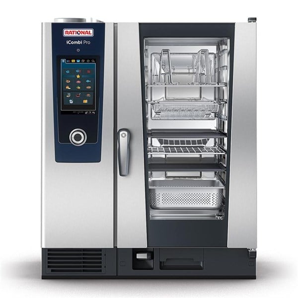 Rational İcombi Classic Buhar Konveksiyonlu Elektrikli Fırın 10x1/1 Gn Kapasiteli