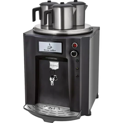 Remta DE10SP 3 Demlikli Premium Şamandıralı 40 lt Çay Ocağı Siyah