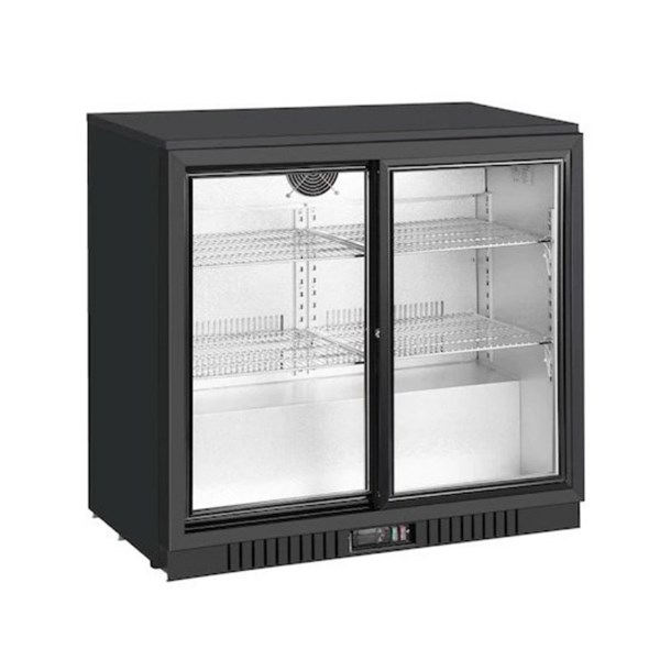 Senox BBCS-250 İki Sürgü Kapılı Bar Altı Şişe Soğutucu (Boyalı)