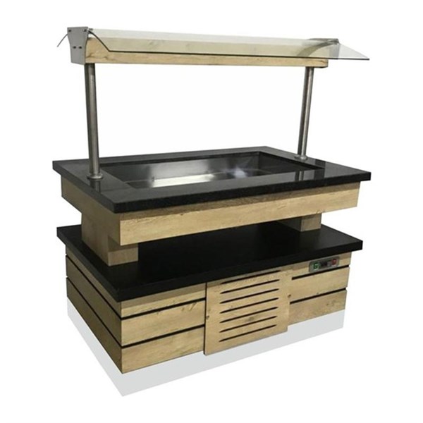 Senox SLD-04 Salad Bar 4 Küvetli Soğuk