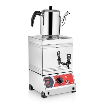SilverInox 2120 15 Model 1 Demlikli Kaynaklı Elektrikli Çay Ocağı