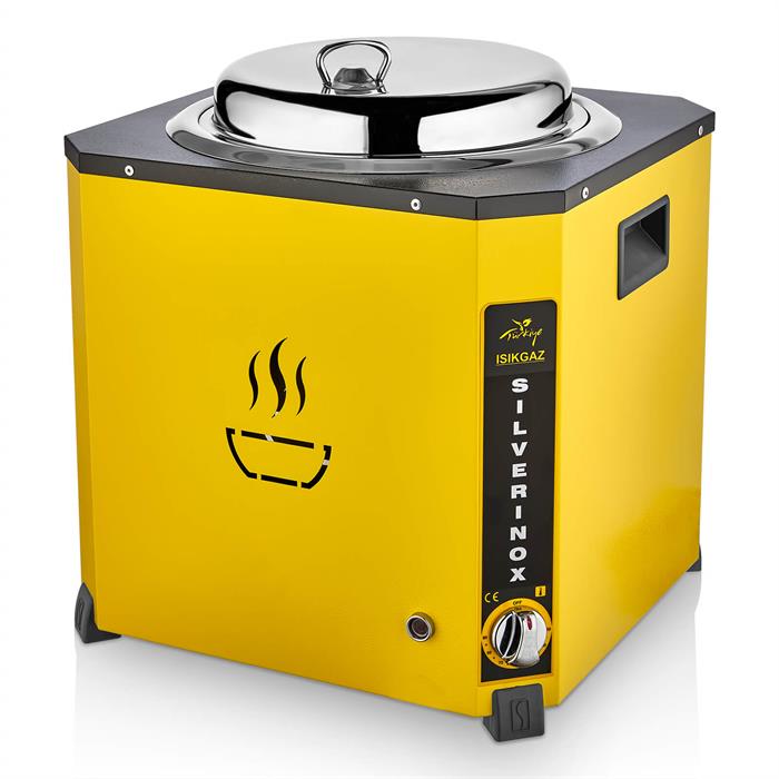 SilverInox C-01 Sarı Jumbo Çorba Kazanı 9 lt