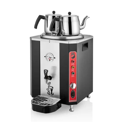 SilverInox EL-01S Elit Çay Makinesi Siyah 13 lt