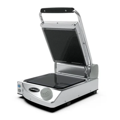 Spidocook SP 010 PR Tek Taraf Nervürlü Elektrikli Seramik Camlı Izgara & Tost Makinesi