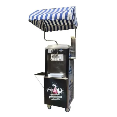 Triomaxx Safir 3 Musluklu Soft Dondurma Frozen ve Yoğurt Makinesi