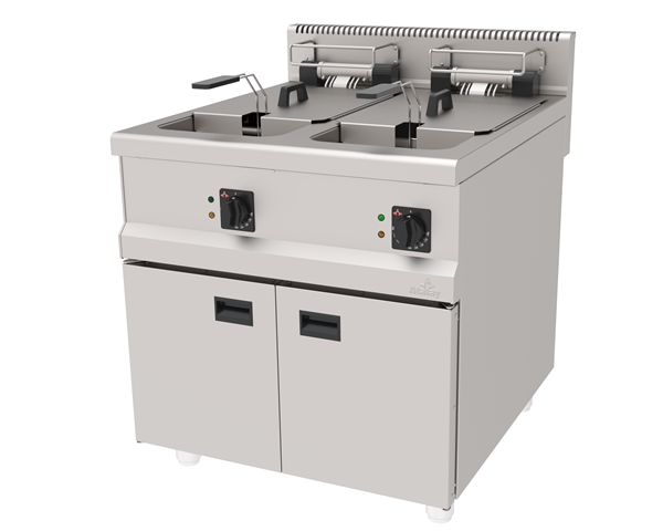 Atalay AEF-890 Elektrikli Fritöz 58 Litre Çiftli Fritöz 80x90x85