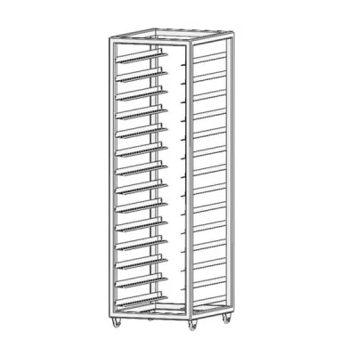 Venarro Roblin DEF - P14/40 T 14 lü Patisserie Fırın Tepsi Taşıma Arabası