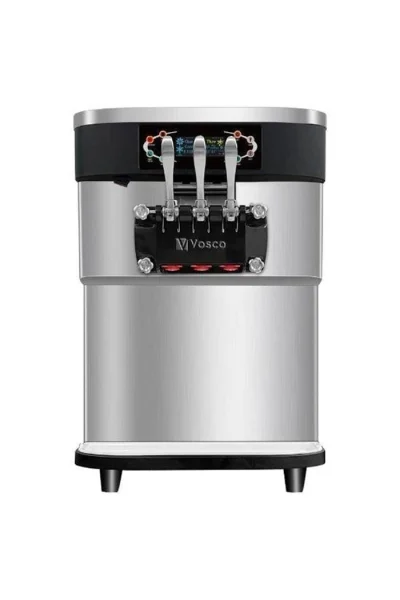 VOSCO VSC-32T Pro Soft Dondurma Makinesi Set Üstü (Üç Kollu)