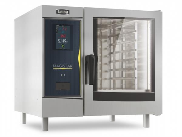 Zanussi 218680 Magistar Doğal Gazlı Kombi Fırın 6 Tepsili GN 1/1 Dokunmatik Ekranlı