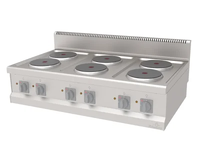 Atalay AEO-1270 Elektrikli Ocak 6 Plateli Set Üstü 120x70x30