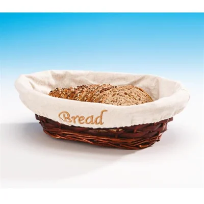 Zicco Jn 23132 Pylcw Ekmek Sepeti Bezli Oval 28x21x9 Cm