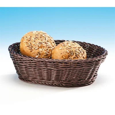 Zicco Jq 1001-B Orta Oval Plastik  Ekmek Sepeti 25x19x8 Cm