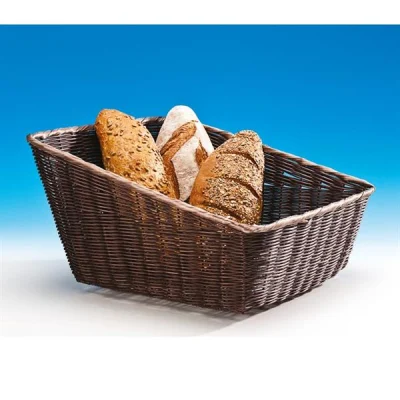 Zicco Jq 8021-B Dikdörtgen Eğimli Küçük Plastik Sepet 46x40x25x13 Cm