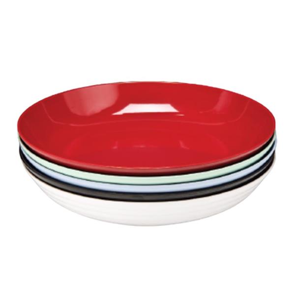 Zicco K-1036 Büyük Yuvarlak Melamin 44,5x10 Cm Kırmızı
