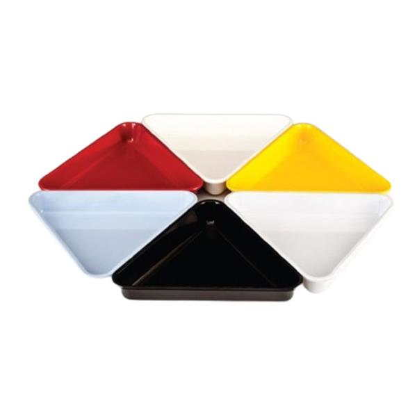 Zicco K-1107 Üçgen Melamin Teşhir 40x6 Cm Kırmızı