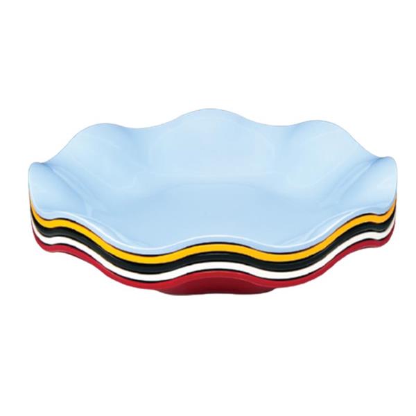 Zicco K-1403 Büyük Papatya Model Melamin Teşhir 45x7 Cm Siyah